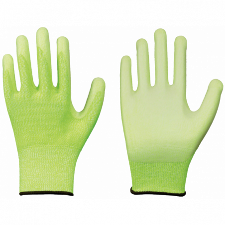 SOLIDSTAR® CUT PROTECTION GLOVE NEON NITRILE