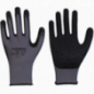 SOLIDSTAR® NYLON FINE KNITTED GLOVE WITH BLACK LATEX COATING- CE CAT 2