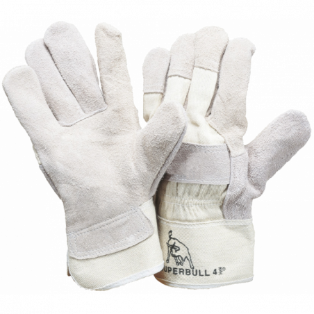 SUPERBULL® GANTS EN CUIR FENDU D'OXYDE 4-TOP