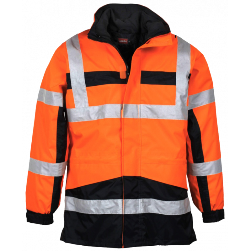 LEIKATEX® 4-IN-1-WARNSCHUTZPARKA "STONEFIELD" NACH EN ISO 20471 + EN 343