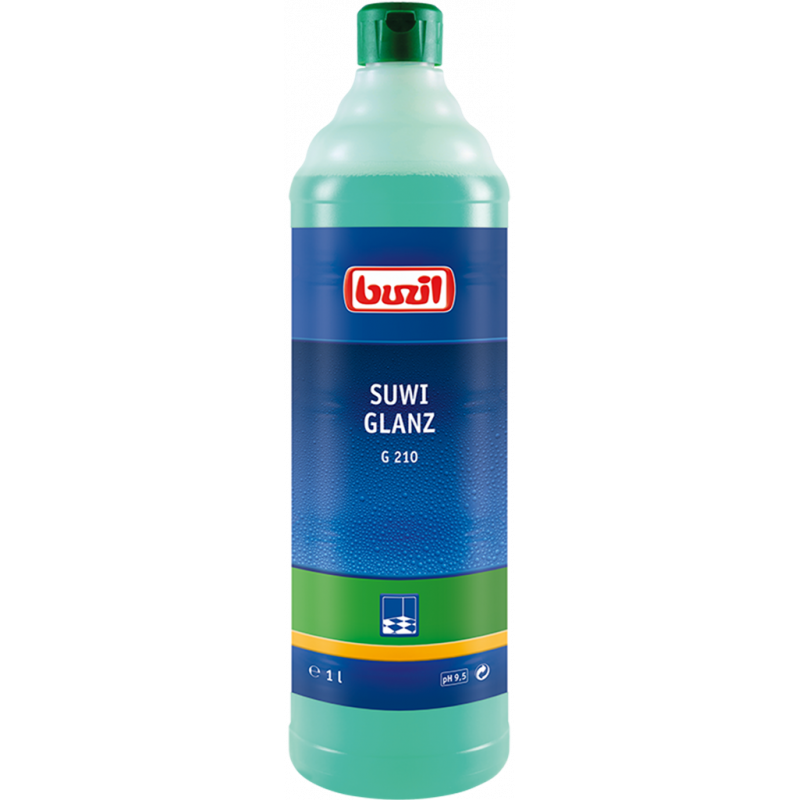 SUWI GLANZ G210- WIPING CARE BASED ON WATER-INSOLUBLE POLYMERS AND WAXES- 1 LITER