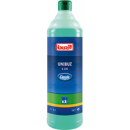 UNIBUZ G235- WIPING CARE BASED ON WATER-SOLUBLE POLYMERS-1 LITER