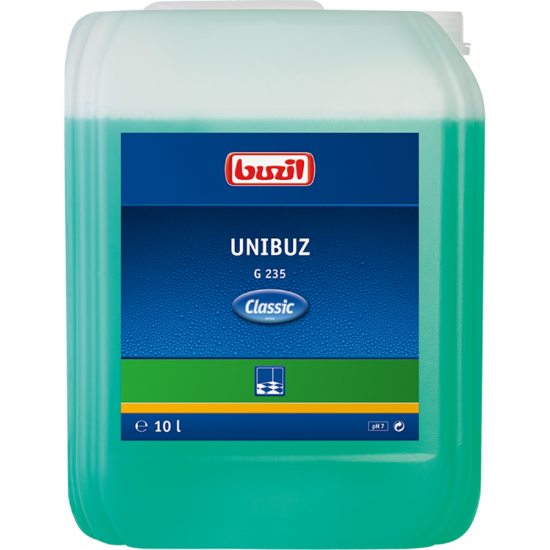 UNIBUZ G235- مادة للعناية بتنظيف الاراضي تعتمد على البوليمرات والشموع غير القابلة للذوبان في الماء - ١٠ لتر
