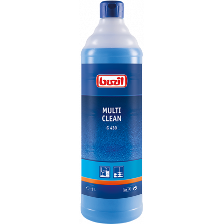 BUZIL® MULTI CLEAN G430-  منظف للسطوح قلوي ذو فعالية قوية -١ لتر