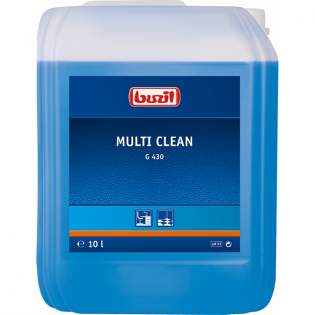 BUZIL® MULTI CLEAN G430- NETTOYANT ACTIF ALCALIN- 10 LITRE