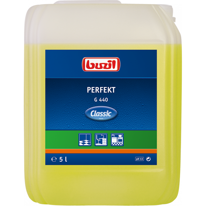 BUZIL® PERFEKT G440 - منظف الارضيات السريع والشديد الفعالية الخاص بالمطابخ بعبوة ٥ ليتر