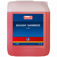 BUZIL® BUCASAN® SANIBREEZE G454- ACID-BASED SANITARY MAINTENANCE CLEANER WITH ODOR BLOCKER- 10 LITER