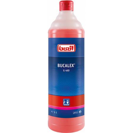 BUZIL® BUCALEX® G460 - منظف صحي للحمامات والتواليتات لزج معتمد في تركيبه على حمض الفوسفور بعبوة ١ ليتر