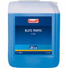 BUZIL® BLITZ TROPIC G483- منظف عام معتدل للسطوح المختلفة مع رائحة غابات استوائية بعبوة ١٠ ليتر