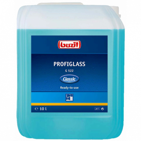 BUZIL® PROFIGLASS G522- منظف الزجاج جاهز للاستخدام  - ١٠ ليتر