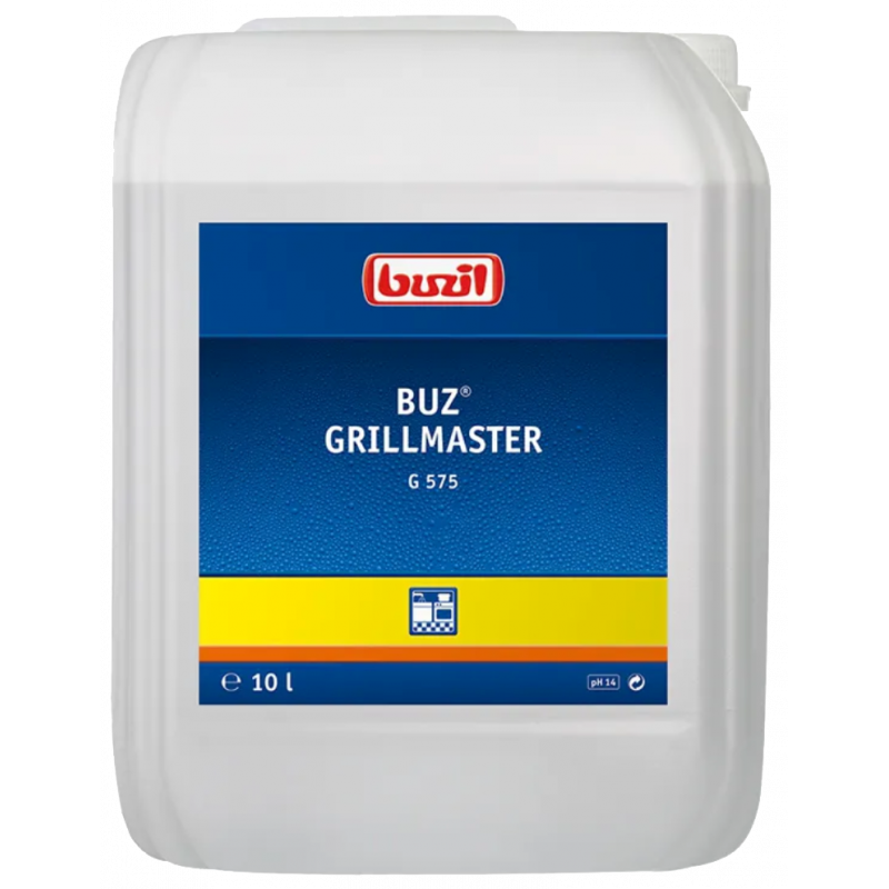 BUZIL® BUZ® GRILLMASTER G 575- HIGH ALKALINE GRILL AND OVEN CLEANER- 10 LITER