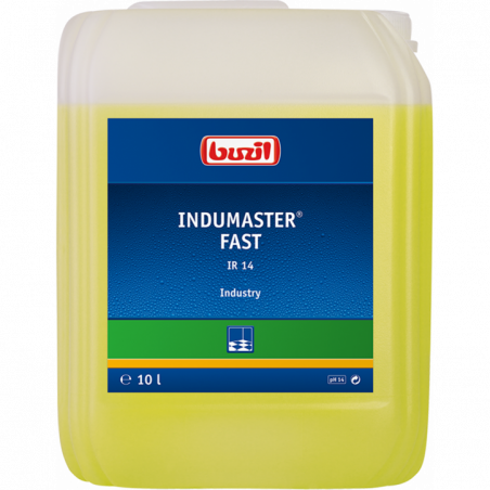 BUZIL® INDUMASTER® FAST IR 14- NETTOYANT POUR MACHINE À SÉCHAGE RAPIDE, HAUTEMENT ALCALIN - 10 LITRES