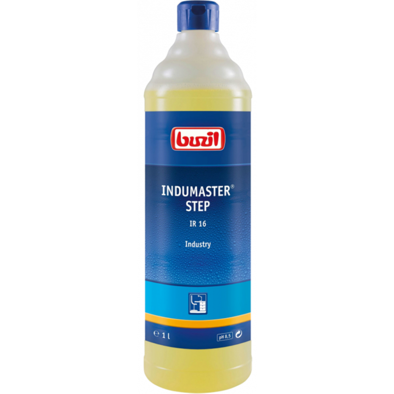 BUZIL® INDUMASTER® STEP IR16- NETTOYANT INDUSTRIEL NEUTRE ET ÉCONOME EN MATIÈRE - 1 LITRE