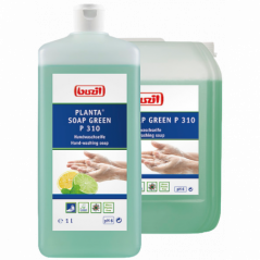 BUZIL® PLANTA® SOAP GREEN P310- ECO-CERTIFIED HAND WASHING SOAP- 5 LITER