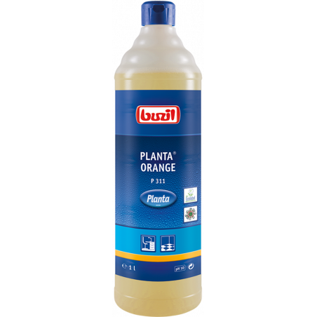 BUZIL® PLANTA® ORANGE P311-ECOLOGICAL SURFACE MAINTENANCE CLEANER, HIGHLY CONCENTRATED- 1 LITER
