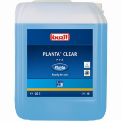 BUZIL® PLANTA® CLEAR P316- ECOLOGICAL, READY-TO-USE GLASS CLEANER- 10 LITER