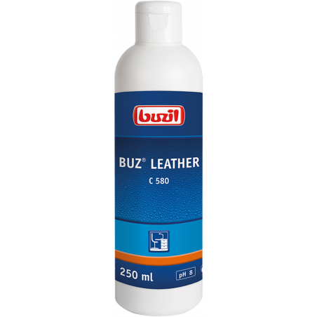BUZIL® BUZ® LEATHER C580- INTENSIVE SURFACE CLEANER FOR SMOOTH LEATHER- 250 ML