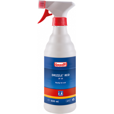 BUZIL® DRIZZLE® RED SP10- READY-TO-USE SANITARY FOAM CLEANER 600 ML