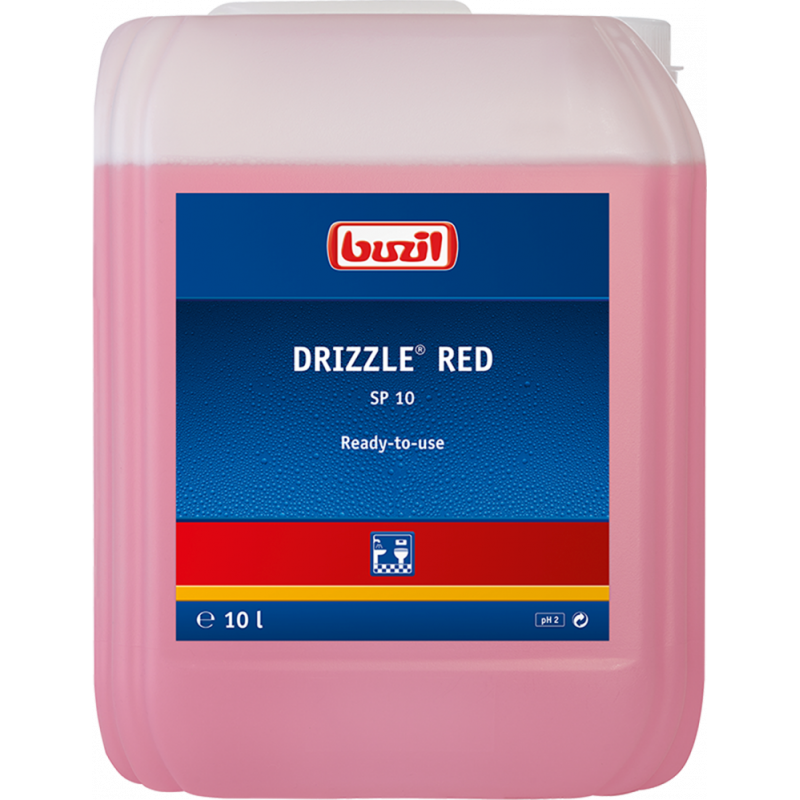 BUZIL® DRIZZLE® RED SP10- منظف رغوي للمرافق الصحية جاهز للاستخدام ١٠ لتر