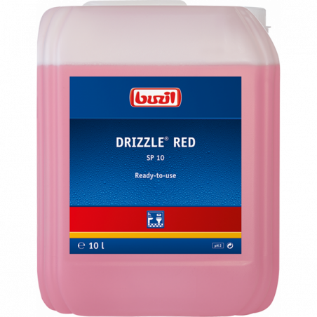 BUZIL® DRIZZLE® RED SP10- READY-TO-USE SANITARY FOAM CLEANER 10 LITER