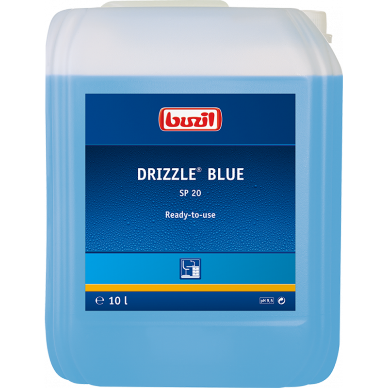 BUZIL® DRIZZLE® BLUE SP20- READY TO USE UNIVERSAL SPRAY CLEANER WITH ODOR BLOCKER- 10 LITER