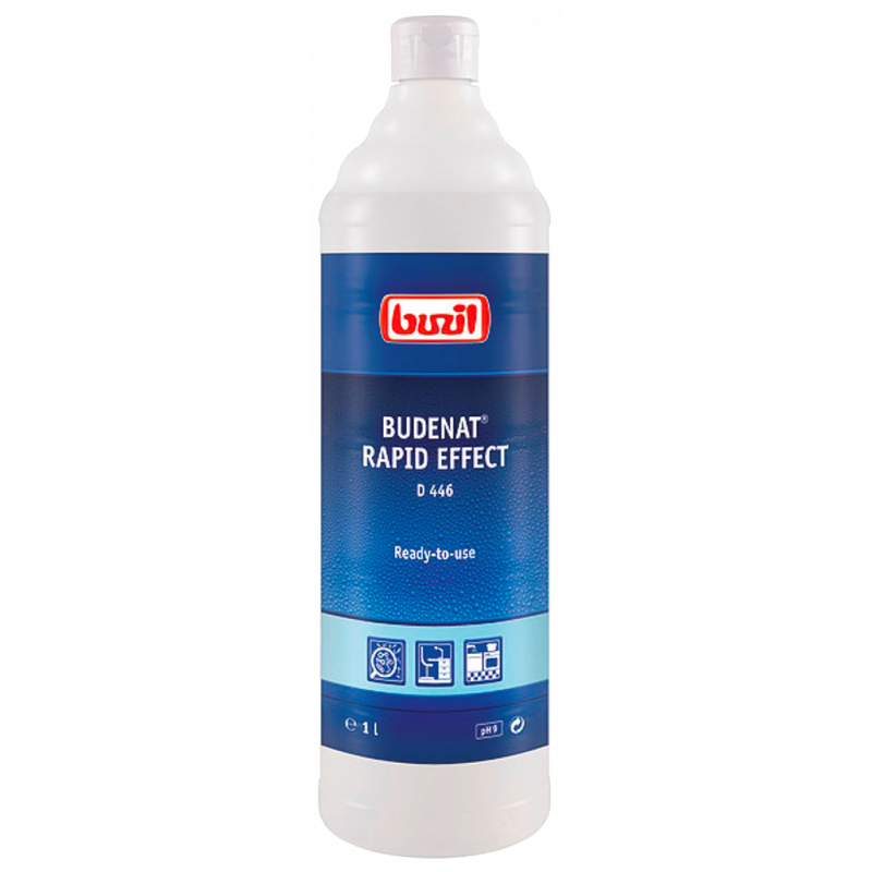 BUZIL® BUDENAT® RAPID EFFECT D446- READY-TO-USE ALCOHOLIC RAPID DISINFECTANT- 1 LITER