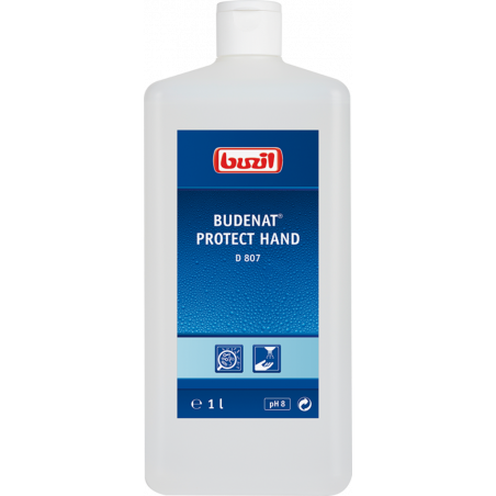 BUZIL® BUDENAT® PROTECT HAND D807- مطهر كحول لليدين جاهز للاستخدام- ٥٠٠ مل