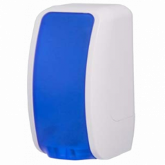 METZGER®- موزع صابون للايدي يعمل على الخرطوش الجاهز بلون ابيض و ازرق