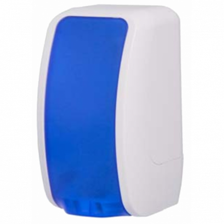 METZGER®- موزع صابون للايدي يعمل على الخرطوش الجاهز بلون ابيض و ازرق