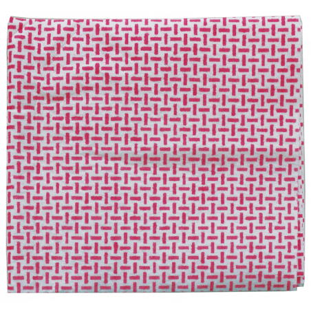 CLEAN AND CLEVER SMART LINE-SMA64- SERVIETTE TOUT USAGE- 35 X 40 CM- ROUGE