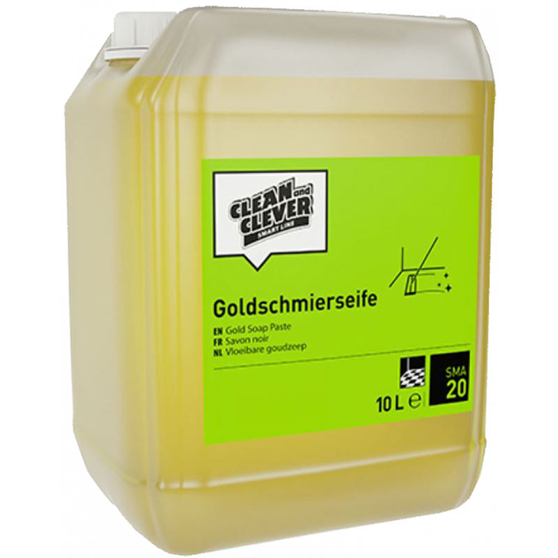 CLEAN AND CLEVER SMART LINE-SMA20-GOLDSCHMIERSEIFE 10 LITER