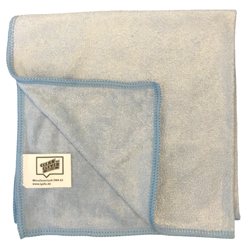 CLEAN AND CLEVER SMART LINE-SMA62-MICROFASRTUCH 40 X 40 CM BLAU