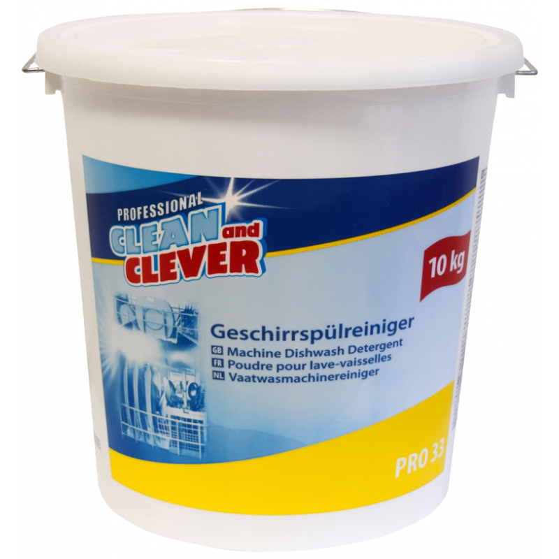 CLEAN AND CLEVER PRO LINE-PRO33-GESCHIRRSPÜLREINIGER 10 KG