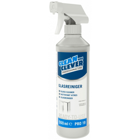 CLEAN AND CLEVER- PRO LINE PRO 19- GLASREINIGER UND