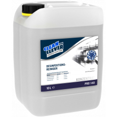 CLEAN AND CLEVER PRO LINE-PRO140-NETTOYANT DESINFECTANT 10 LITRES