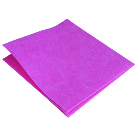 CLEAN AND CLEVER- SMA LINE- SMA63- FLEECE- ALL PURPOSE TOWEL- 38 X 40 CM- PINK