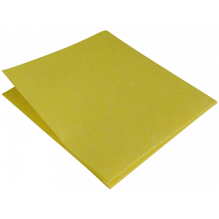 CLEAN AND CLEVER SMA LINE- SMA63- FLEECE- ALL PURPOSE TOWEL- 38 X 40 CM- YELLOW