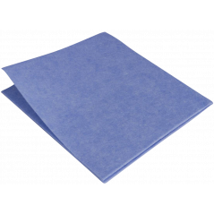 CLEAN AND CLEVER SMA LINE- SMA63- FLEECE- ALL PURPOSE TOWEL- 38 X 40 CM- BLUE