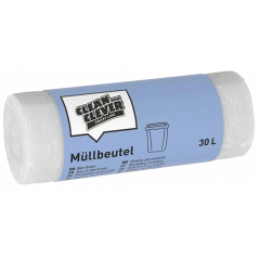 CLEAN AND CLEVER SMA LINE-SMA72-MÜLLBEUTEL TRANSPARENT 30 LITER