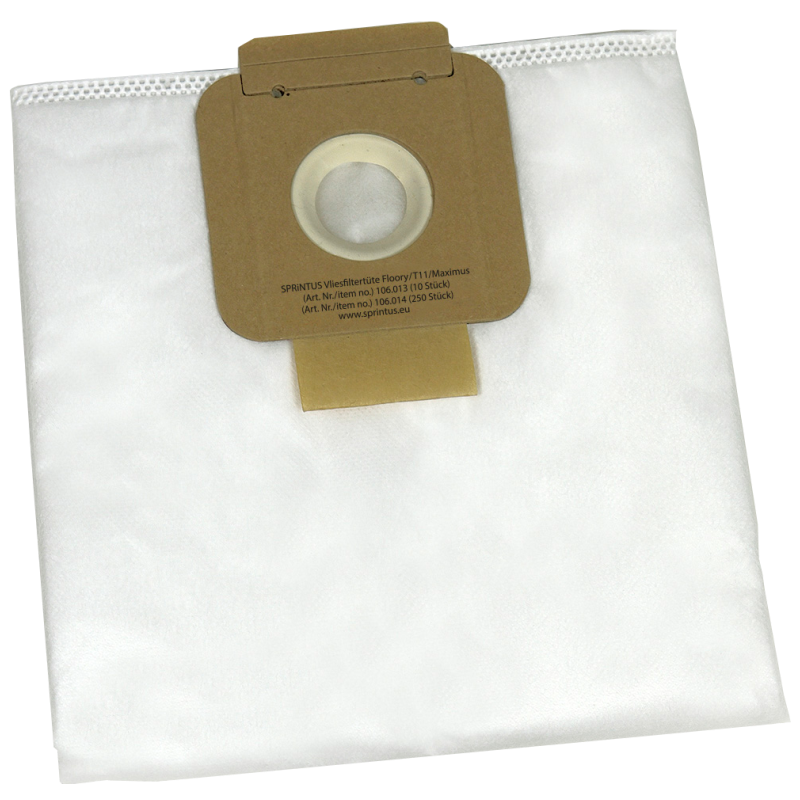 SPRINTUS® ACCESSORIES - FLEECE FILTER BAG FLOORY- ERA- T11 EVO-PACK OF 250