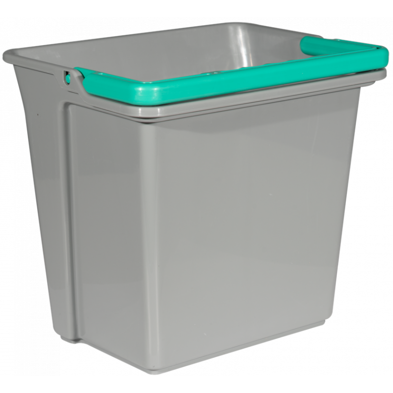 SPRINTUS® STANDARD ACCESSORIES- BUCKET 5 LITRE- GREY- GREEN HANDLE