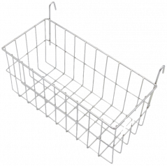 SPRINTUS® CLEANING TROLLEY ACCESSORY-  WIRE BASKET FOR SINGLE BUCKET