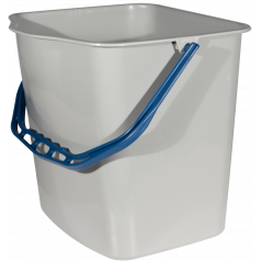 SPRINTUS® CLEANING TROLLEY ACCESSORIES BUCKET 17 LITER- GRAY- BLUE HANDLE