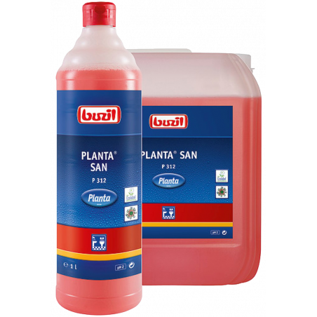BUZIL®PLANTA® SAN P312 - منظف بيئي صحي مركب من حامض الستريك ١ ليتر
