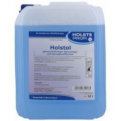 HOLSTE® HOLSTOL- POWERED GLASS CLEANER- STREAK-FREE SHINE- 10 LITER