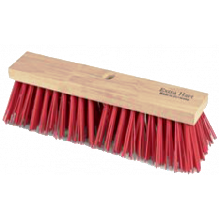 NÖLLE® STREET BROOM ELASTON EXTRA HARD- SADDLE WOOD- 40 CM