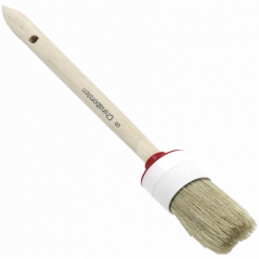 NÖLLE® INDUSTRIAL ROUND PAINT BRUSH- LIGHT NATURAL BRISTLES- SIZE 08