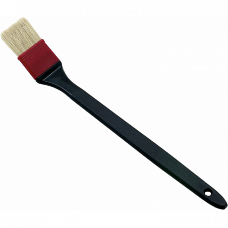 NÖLLE® INDUSTRIAL RADIATOR PAINT BRUSH- RED PLASTIC FERRULE-1 INCH-25 MM