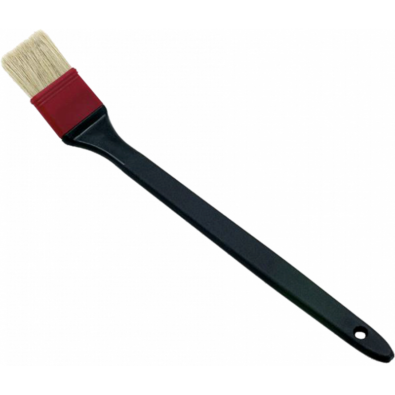 NÖLLE® INDUSTRIAL RADIATOR PAINT BRUSH- RED PLASTIC FERRULE-2,5 INCHES-60 MM