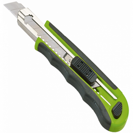 NÖLLE® PROFESSIONAL BREAK-OFF KNIFE 2K 18 MM WITH LOCKING SCREW